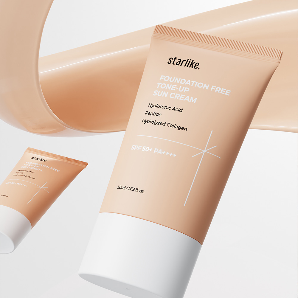 Kem chống nắng nâng tông FOUNDATION-FREE TONE UP SUN CREAM 50ml - Bí quyết bảo vệ da toàn diện - Ảnh 5