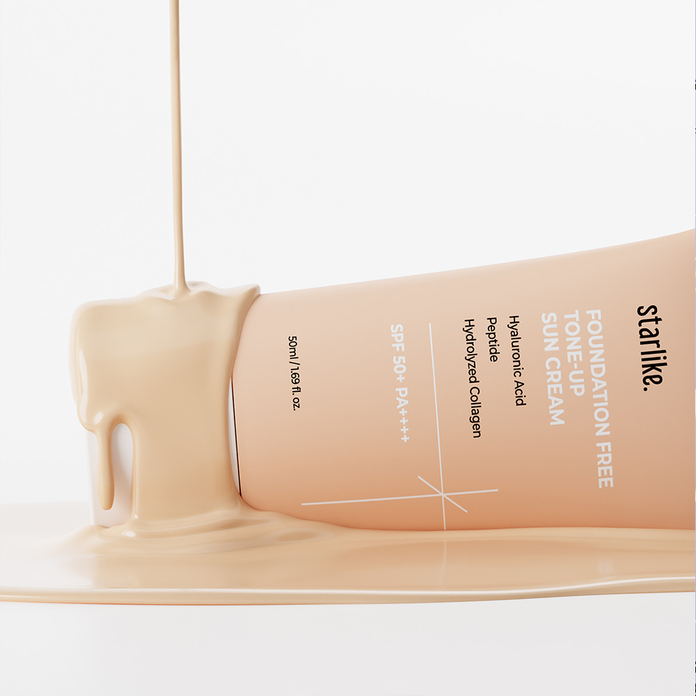 Kem chống nắng nâng tông FOUNDATION-FREE TONE UP SUN CREAM 50ml - Bí quyết bảo vệ da toàn diện - Ảnh 6
