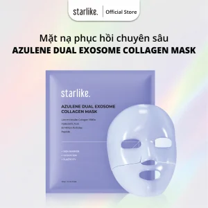 Mặt nạ phục hồi chuyên sâu AZULENE DUAL EXOSOME COLLAGEN MASK