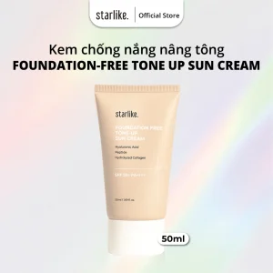 Kem chống nắng nâng tông thay thế kem nền FOUNDATION-FREE TONE UP SUN CREAM 50ml